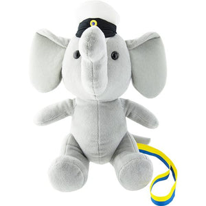 Student-Elephant with ribbon, 13cm