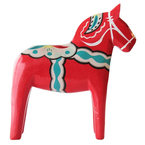 Dala horse red, 15cm