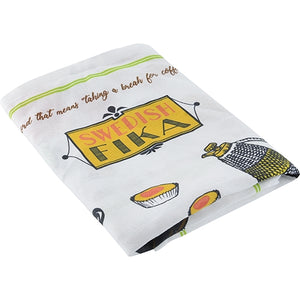 Kitchen towel Swedish fika