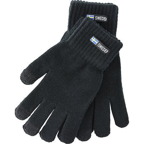 GLOVES SWEDEN (TOUCH SCREEN), 2 SIZES.