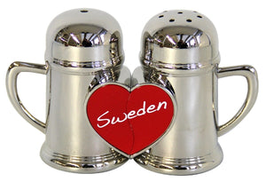 SALT &amp; PEPPER SET, HEART OF SWEDEN