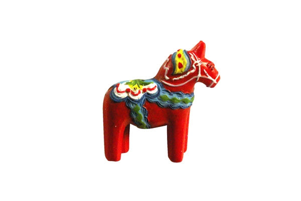 Magnet Dala horse, mini