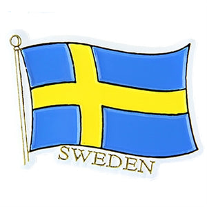Gummimagnet, Flagga Sweden