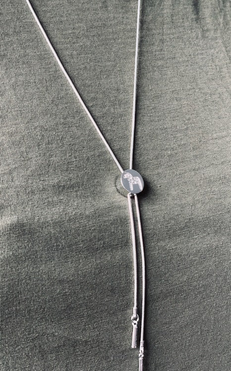 Nordic Crystal Dalahorse necklace/Halsband 80 Dalahäst