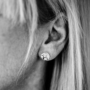 Earrings Scandi silver
